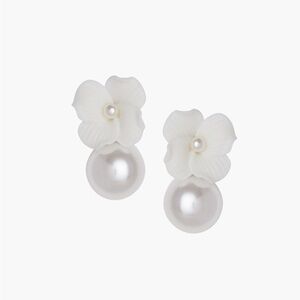 Mini Floral Pearl Earrings